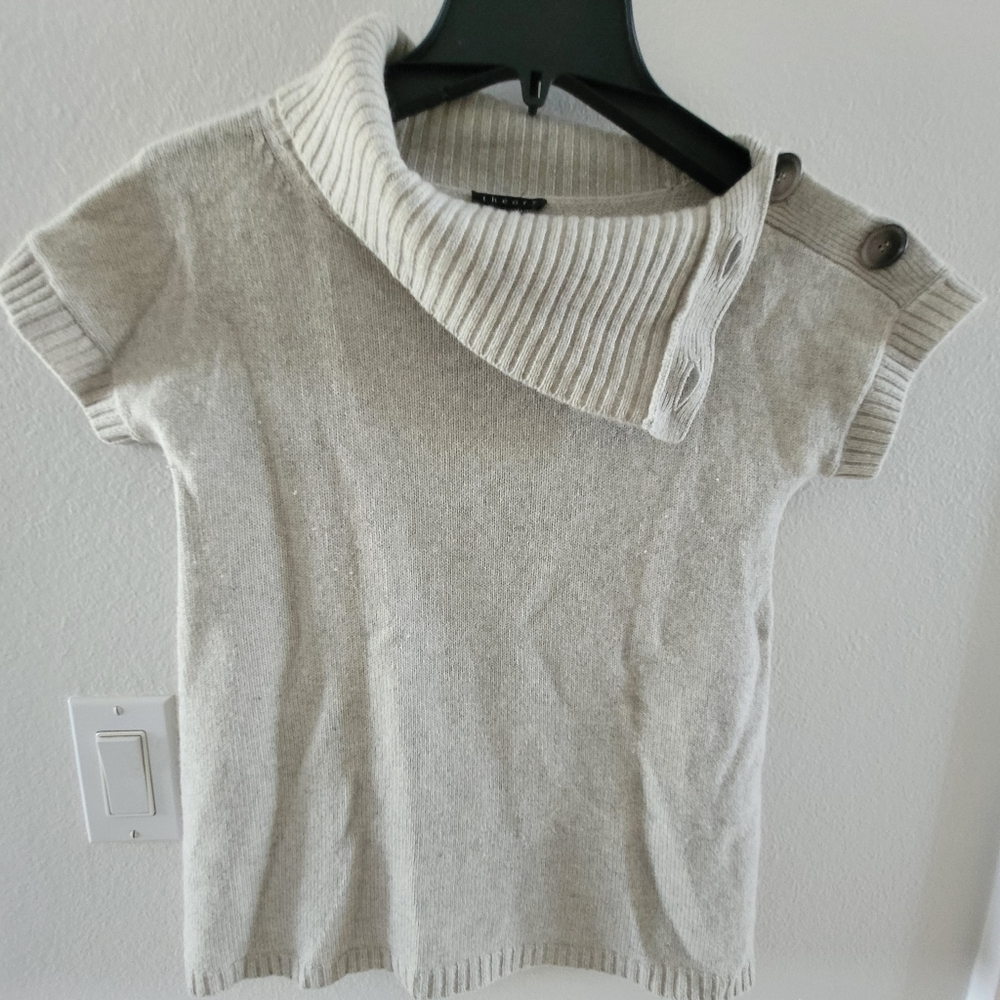 Theory cashmere short sleeve